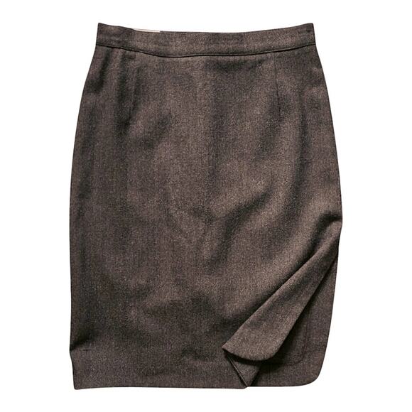 Iceberg Brown Wool Skirt | Size S - Picture 1 of 4